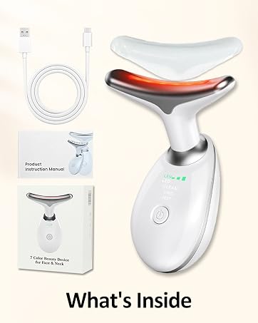 7 Color Face and Neck Massager