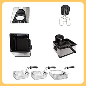 Image of deep fryers features.