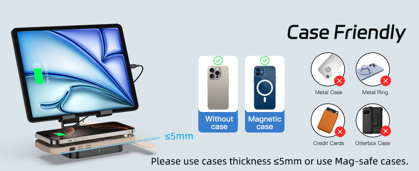 ipad charging station