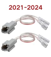 RED WOLF Car Rear Tweeter Speaker Harness for 2021-2024 Ford Bronco Maverick Installation Afterma...