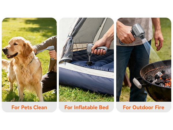 WOLFBOX MF70 Compressed Air Duster-110000 RPM Electric Air Duster