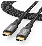 DteeDck USB C Monitor Cable 6Ft, 4K@60Hz Video/20Gbps Data Transfer/100W Fast Charging USB Type C...