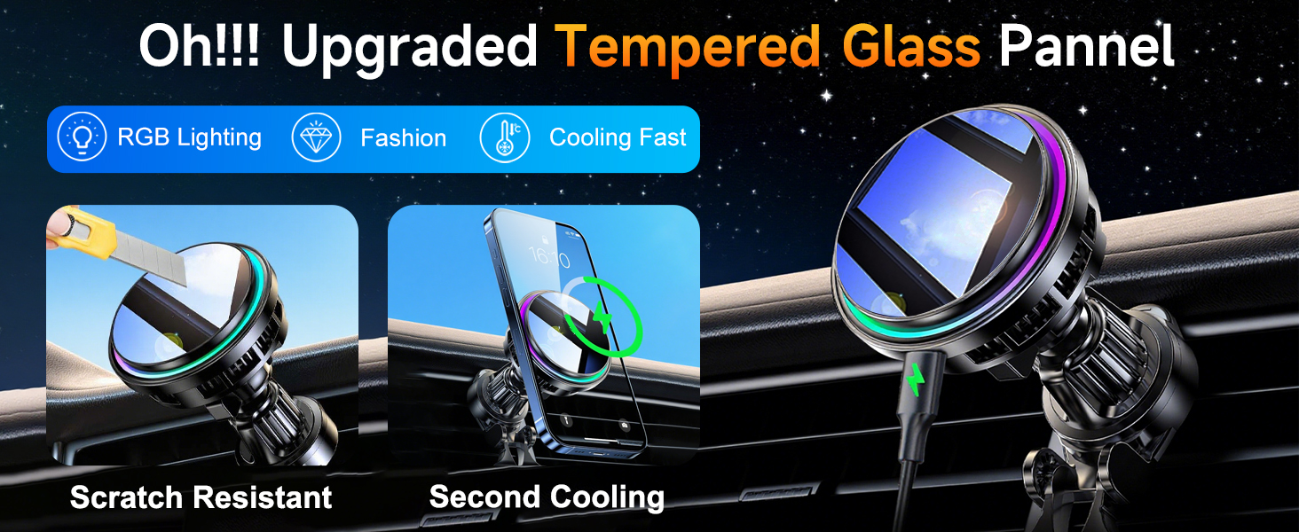 car mount magsafe charging