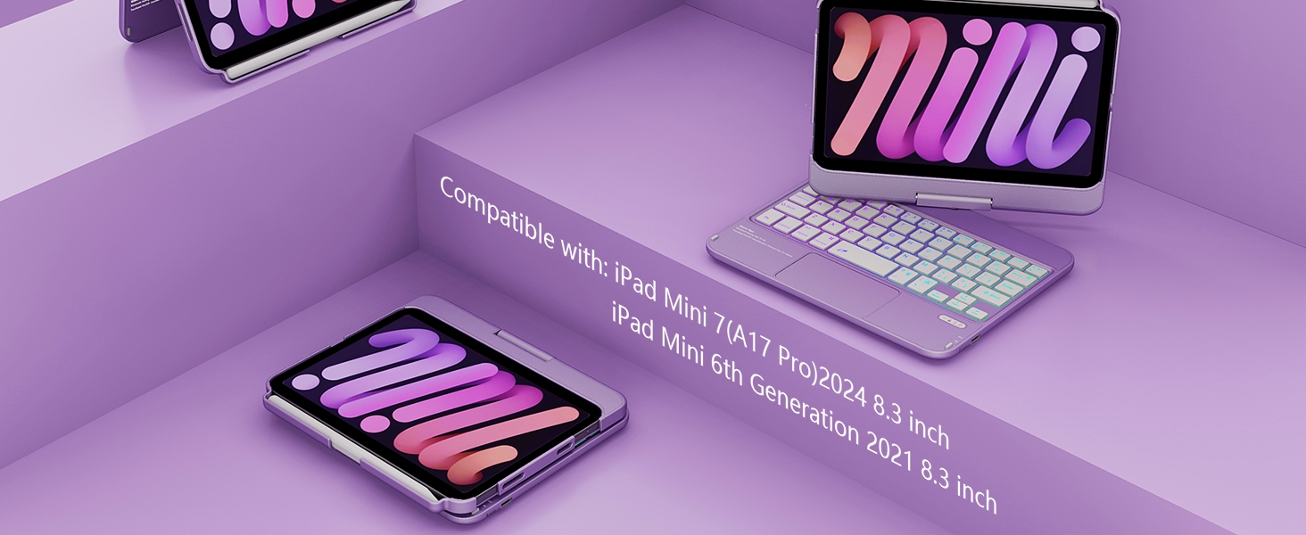 ipad mini 7 case with keyboard ipad mini 7 keyboard ipad mini 6th generation case with keyboard