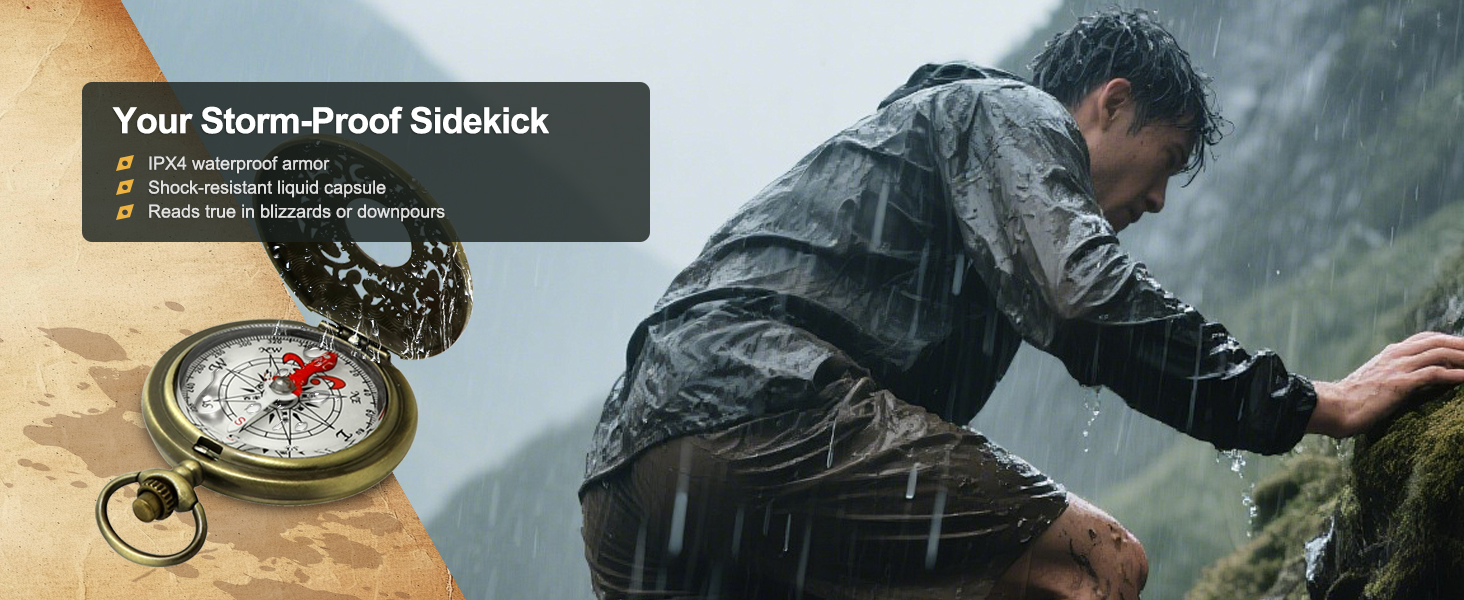 Camping Survival Compass