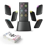 Vodeson Key Finder-Easy-to-use Anti-Loss Device with 6 Color-Coded Receivers and Rf Transmitter R...