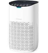 POMORON MJ003HD Air Purifiers for Home Large Room Built-in Air Quality Sensors UV-C Light H13 Tru...