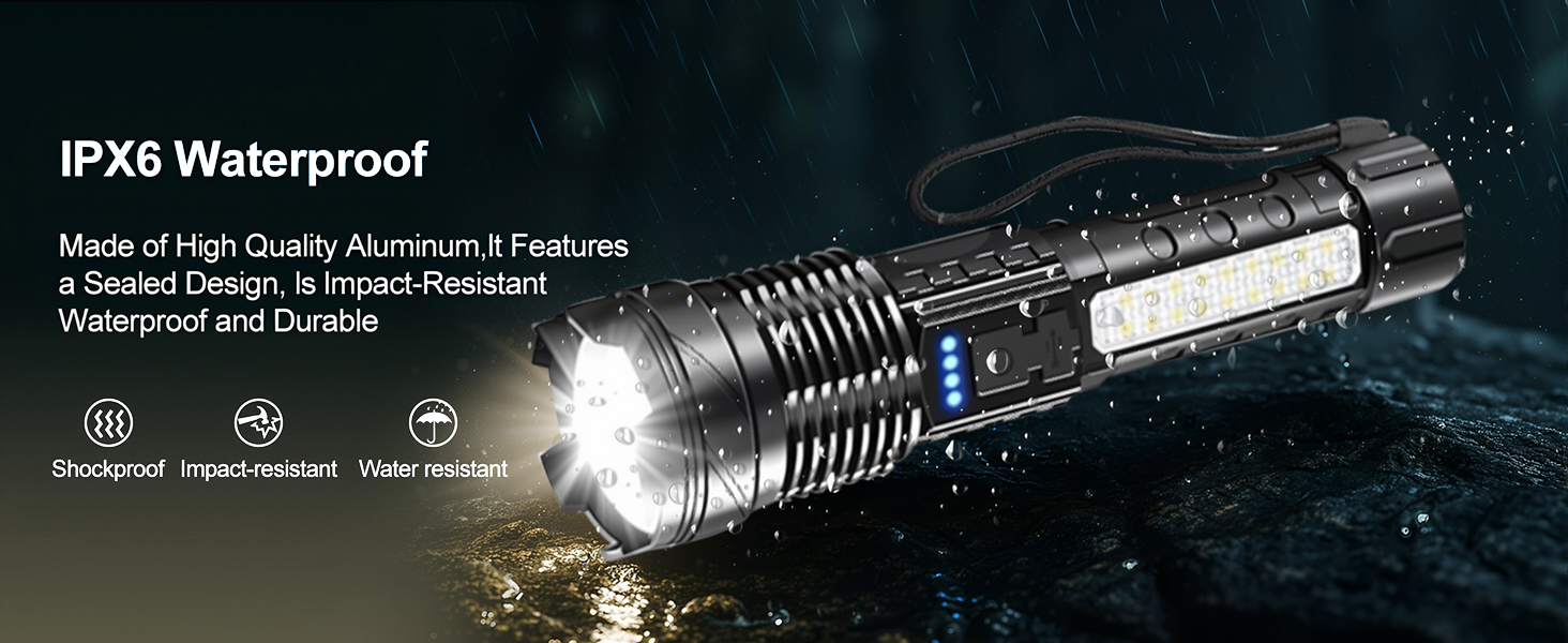 IPX6 Waterproof