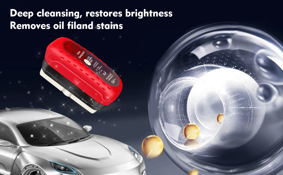 oil film cleaning brush for car windows