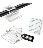 SZFUDIGO Cable Clips,50PCS Electrical Cord Management Adhesive Cable Wire Clip Wire Clips wall,Us...