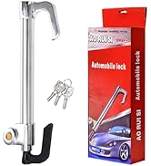 Elsjoy Steering Wheel to Brake Lock with Keys, Anti-Theft Car Locking Device Universal Security L...