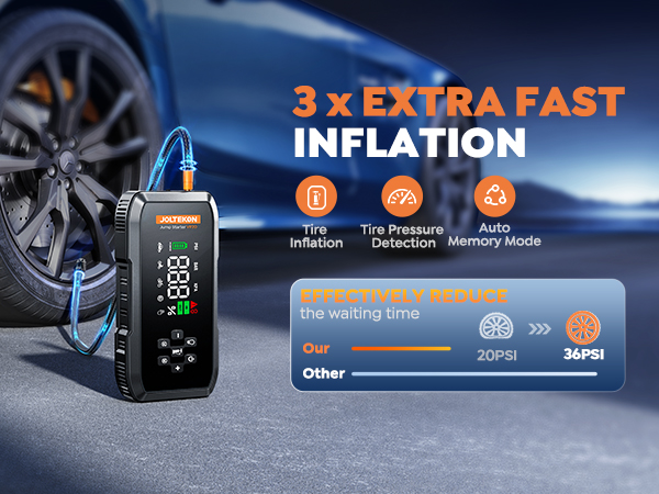 VP20 jump starter with air compressor