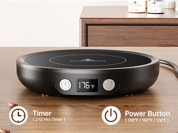 Beverage Warmers Heating Plate for Coffee