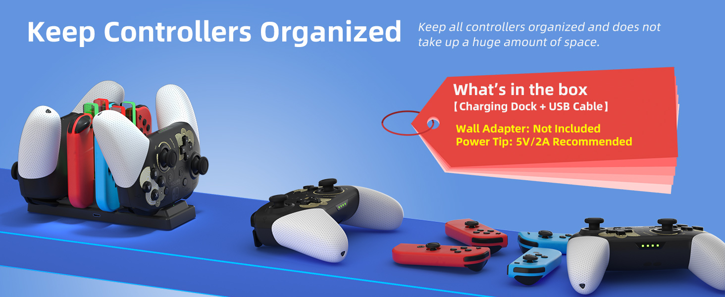 Charging Station for Nintendo Switch