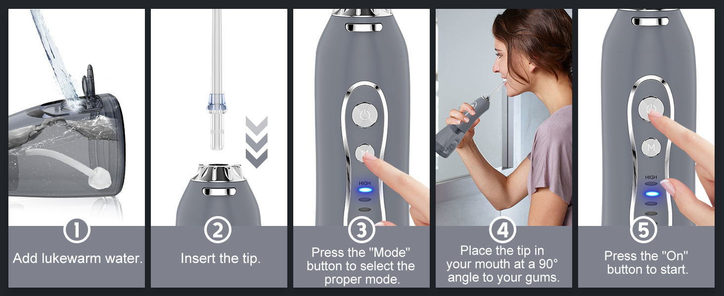 water picks for teeth cleaning and flossing
