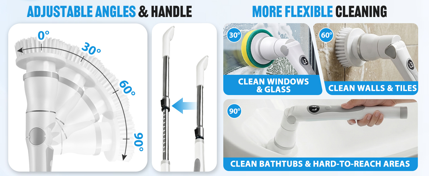 adjustable angles and handle