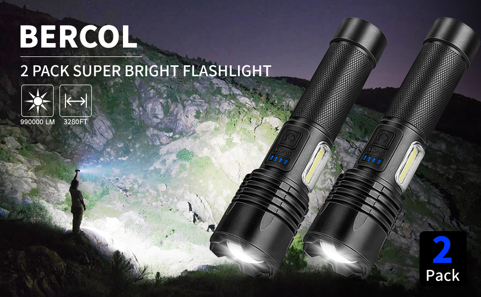 led flashlight rachargeable