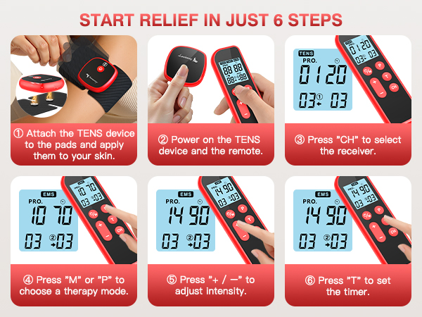 tens unit, wireless tens unit