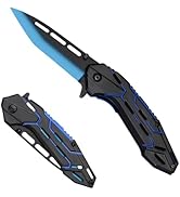 SWBIYING Pocket Knives &amp; Folding Knives,Pocket Knife for Men,Tactical Knife,Edc Knife with Clip,S...