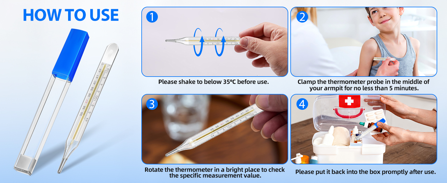Glass Oral Temperature
