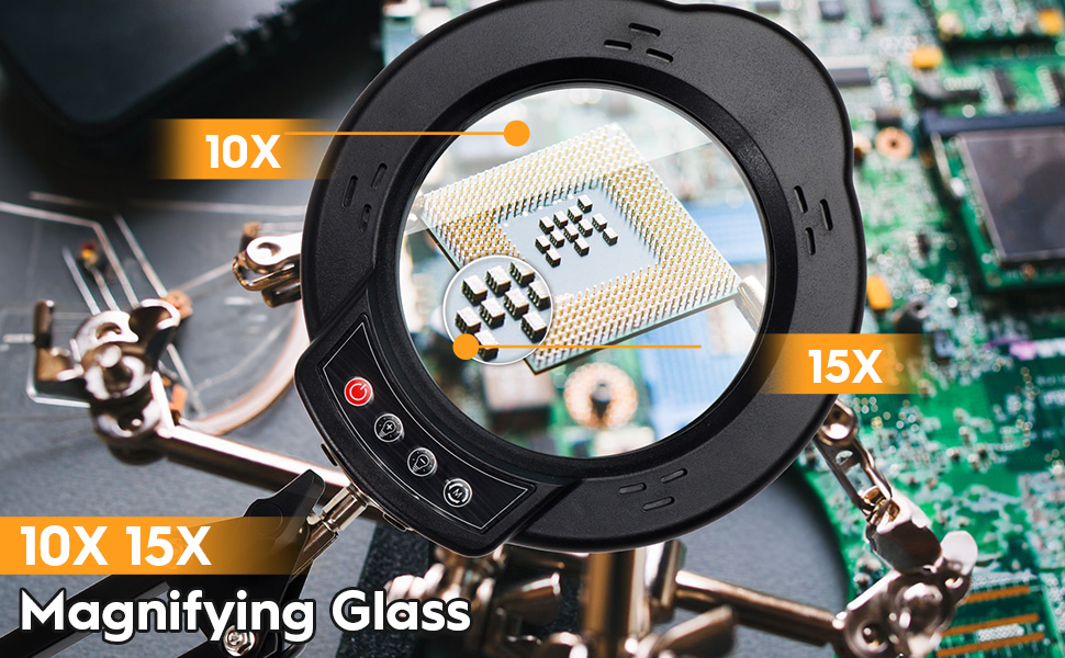 magnifying glass lamp 