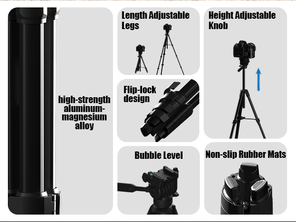 camera tripod details