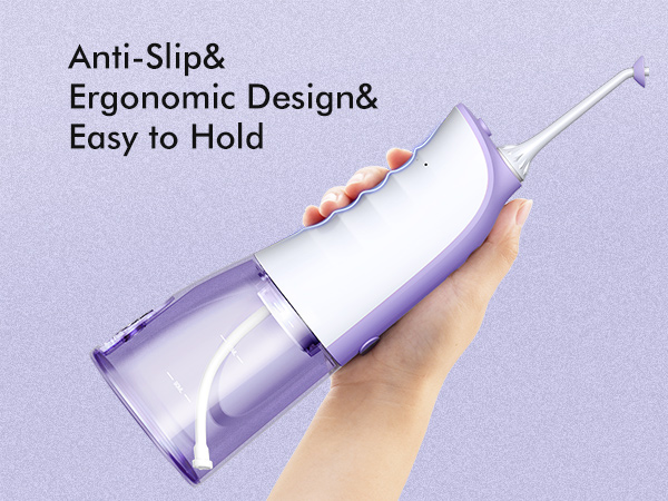 anti-slip ergonomic design