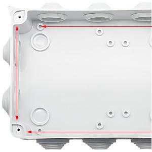 Wiring hole(internal view)