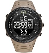 L LAVAREDO Mens Watches, Military Watches for Men Tactical Waterproof Digital Watch with Timer/Al...
