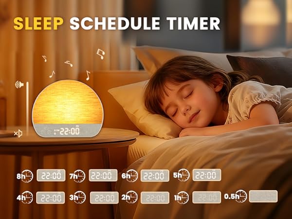 light up alarm clock