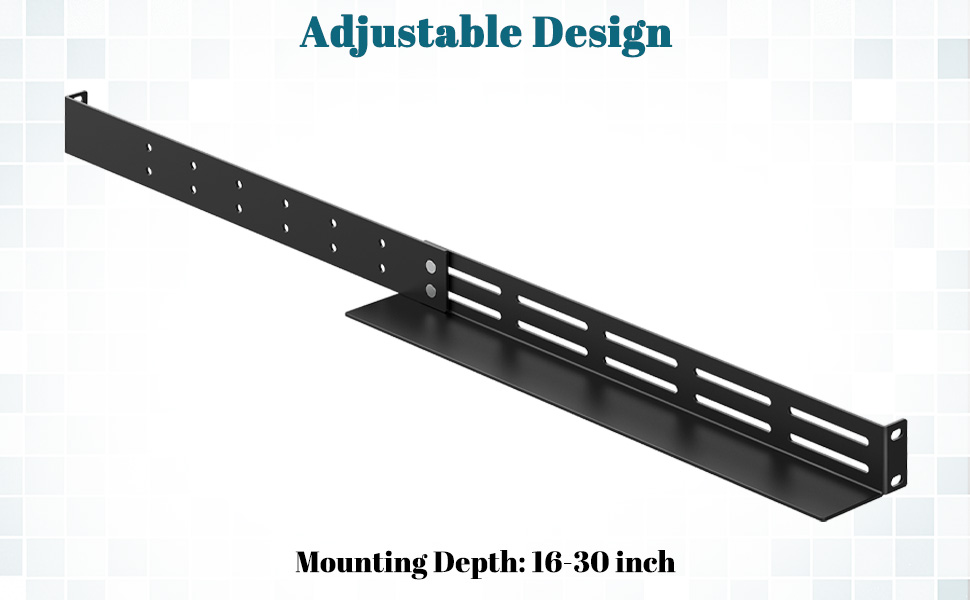 1U Universal Rack Mount Rails