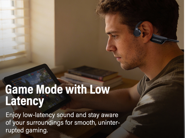 Bone Conduction Headphones Bluetooth 6.0 Earbuds