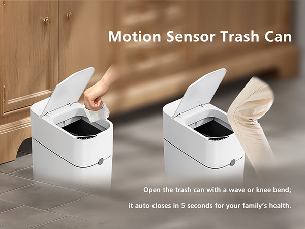 Motion Sensor Trash Can