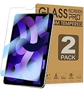 Junfire [2Packs] Anti Blue Light Screen Protector for iPad Air 5th Gen 2022/Air 4th Gen/iPad Pro ...