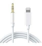 esbeecables Aux Cord for iPhone, Apple MFi Certified Lightning to 3.5mm Aux Cable for Car Compati...