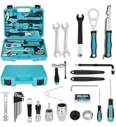 DURATECH Bike Repair Kit, Bicycle Tool Kit with Carry Case, Bike Accessories for Repairing Tyres,...