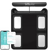 Fitdays Smart Scale for Body Weight and Fat Percentage FSA&amp;HSA Eligible, 8-Electrode Digital Bath...