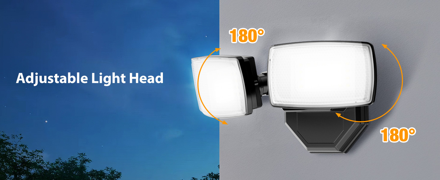 adjustable light head