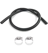 Fuel Hose 30R7 3/8" I.D. 3 Feet with 2 Clamps