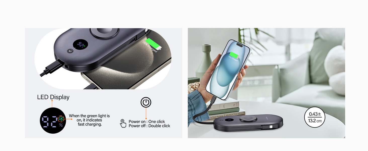iphone 15 portable charger