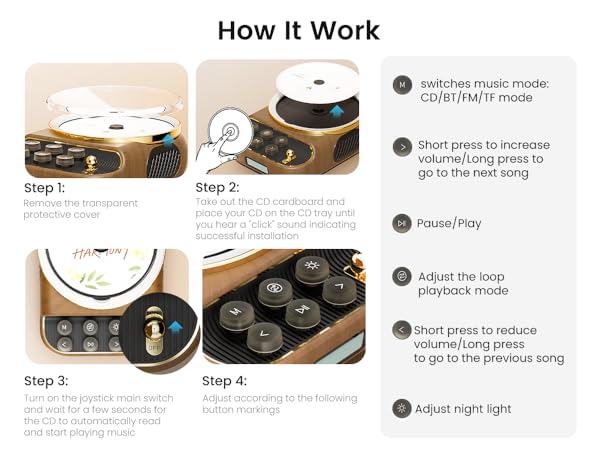 bluetooth speaker with cd player