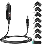 Czepa 12v Car dc Charger Power Cord with 8 Connectors for Cigarette Lighter Portable DVD Player, ...