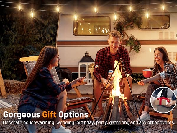 outdoor string lights
