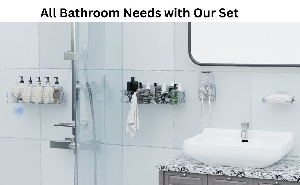 All Bathroom Needs with This Set