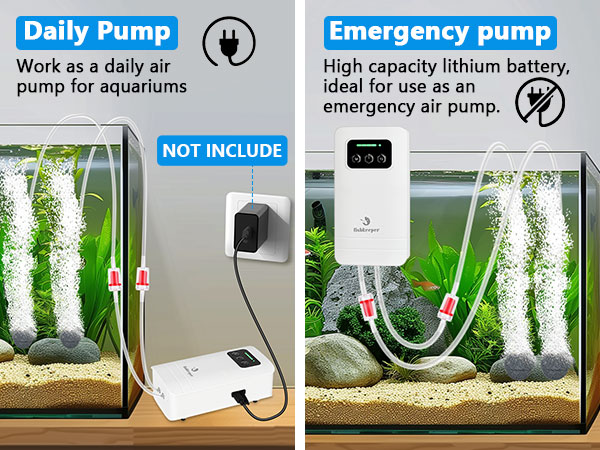 usb air pump aquarium
