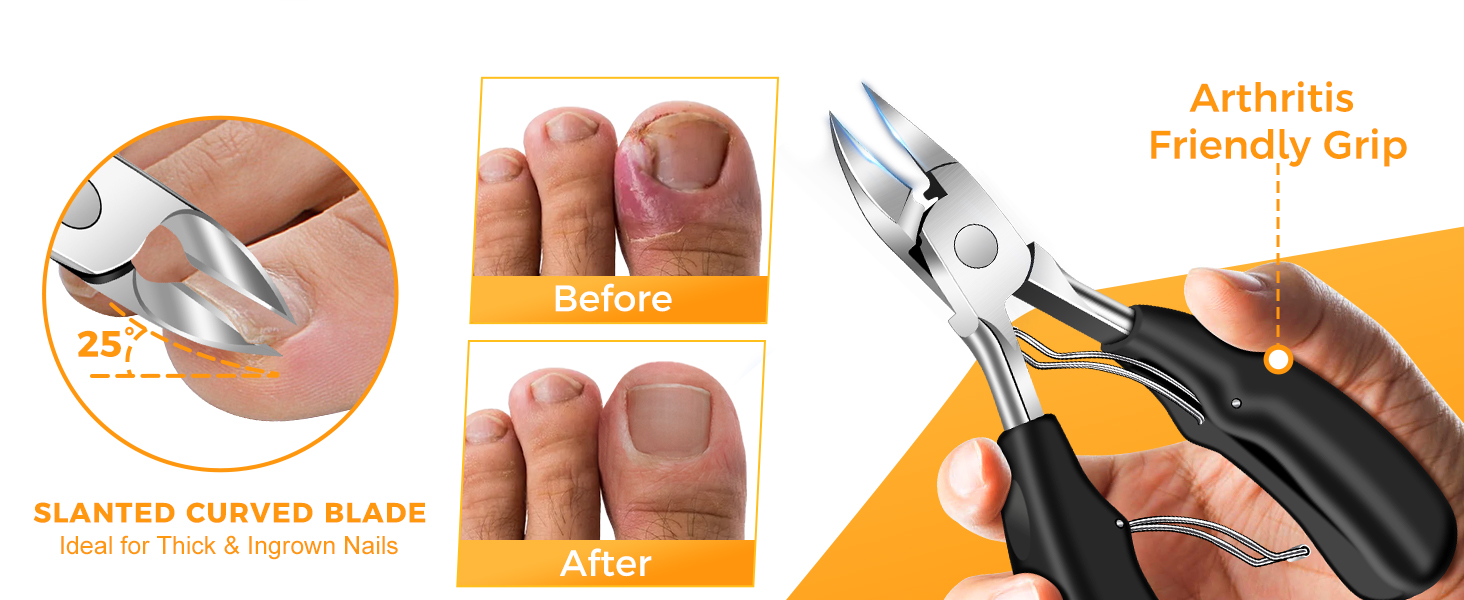 toenail clippers for seniors thick toenails