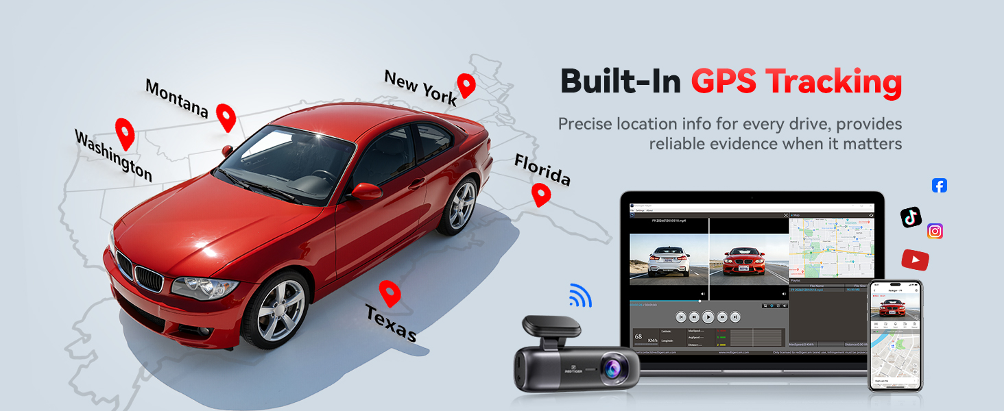 dash cam front and rear
