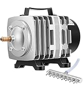 VIVOSUN Commercial Air Pump 1110 GPH 8 Outlet 40W 70L/min for Aquarium and Hydroponic Systems