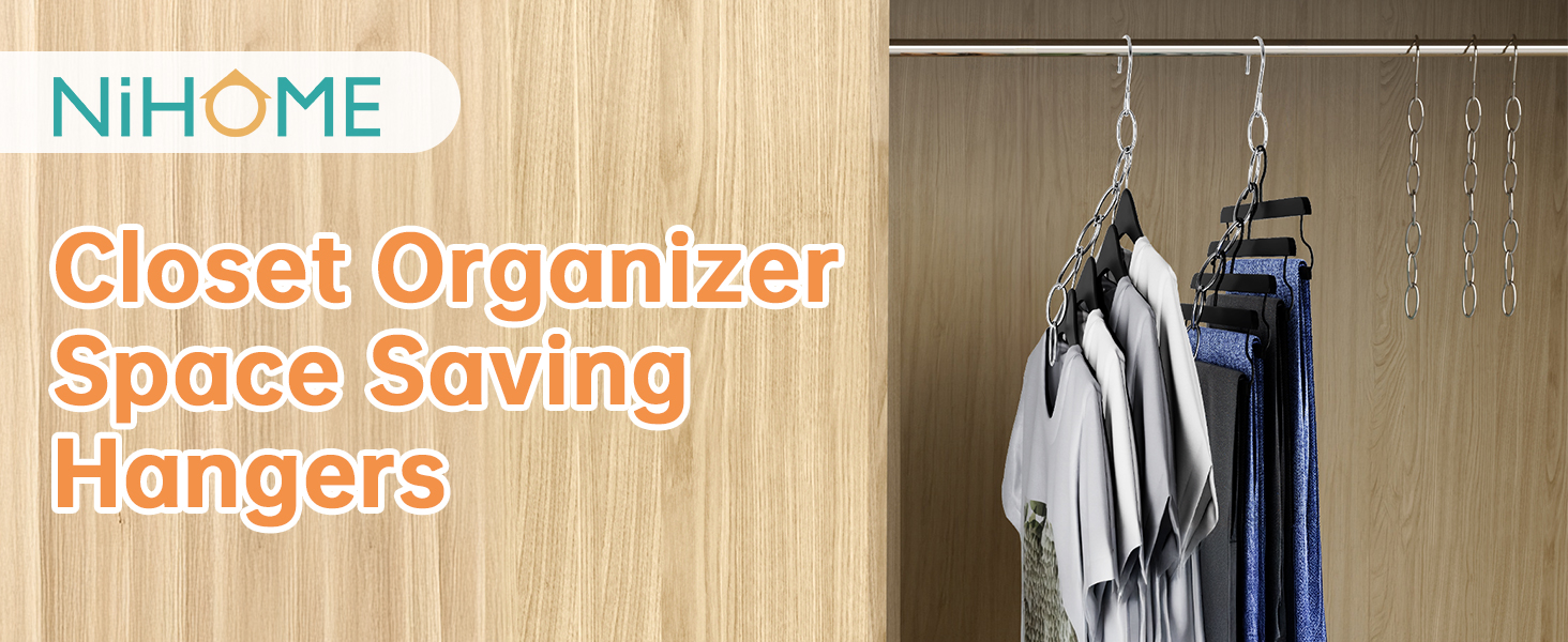 Closet Organizer Space Saving Hangers