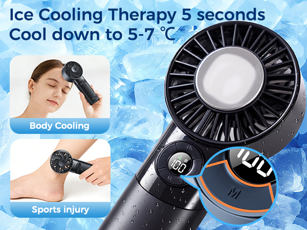 Ice Cooling Therapy 5 seconds Cool down to 5-7 ?